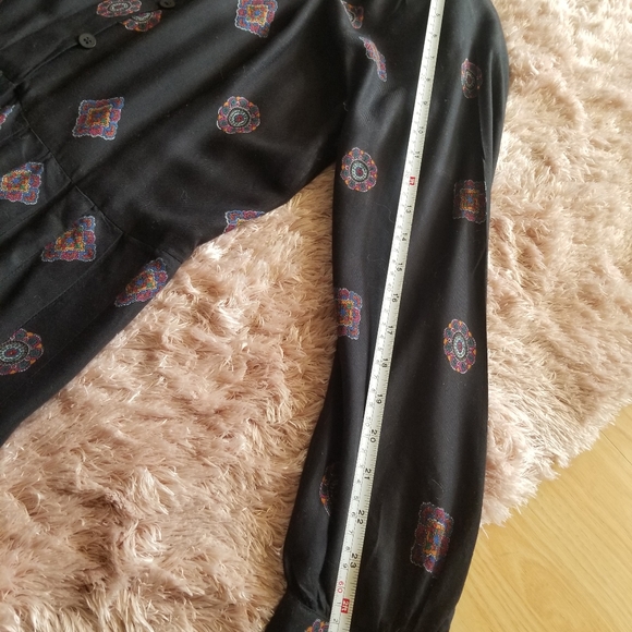 Midi dresses black and fuchia - Picture 9 of 10